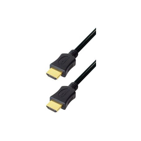 Transmedia HDMI cable with Ethernet 1m gold plugs