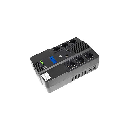 Green Cell UPS AiO 600VA/360W, Line Interactive AVR, LCD