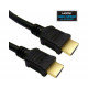 HDMI kabel sa mrežom, HDMI M - HDMI M, 1.0m