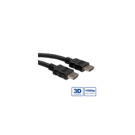 Roline HDMI kabel sa mrežom, HDMI M - HDMI M, 15m