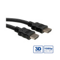 Roline HDMI kabel sa mrežom, HDMI M - HDMI M, 15m