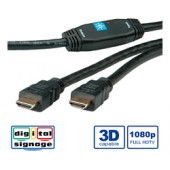 Roline HDMI kabel, HDMI M - HDMI M, 30m, sa pojačanjem