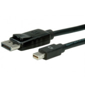 Roline DisplayPort kabel v1.1, DP - Mini DP, M/M, 2.0m, crni