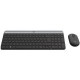 LOGITECH Slim Wireless Keyboard and Mouse Combo MK470 - GRAPHITE - HRV-SLV - INTNL