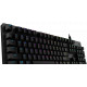 LOGITECH G512 CARBON LIGHTSYNC RGB Mechanical Gaming Keyboard with GX Brown switches-CARBON-US INT'L