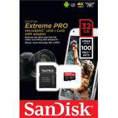 Memorijska kartica microSDXC 32GB Extreme Pro UHS-I V30 A1 + Adapter