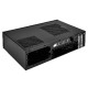 Silverstone SST-ML09B računalno kućište HTPC Crno