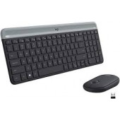 Slim Wireless Keyboard and Mouse Combo MK470