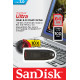 Sandisk Ultra USB izbrisivi memorijski pogon 64 GB USB Tip-A 3.2 Gen 1 (3.1 Gen 1) Crno