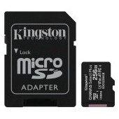 Kingston 256GB micSDXC Canvas Select Plus 100R A1 C10 Card + ADP EAN: 740617298710