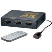 Transmedia 5-way HDMI Switch 4K@30Hz