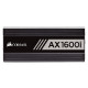 Corsair AX1600i jedinica za napajanje 1600 W ATX Crno