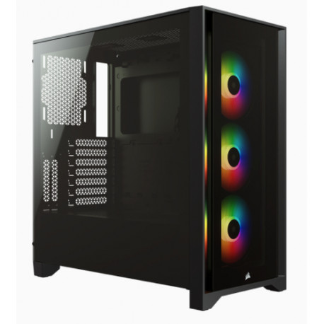 Corsair iCUE 4000X RGB Midi Tower Crno