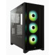 Corsair iCUE 4000X RGB Midi Tower Crno