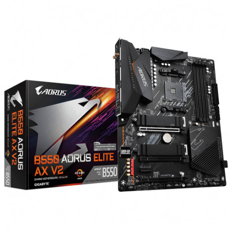 Gigabyte B550 AORUS ELITE AX V2 matična ploča Priključnice AM4 ATX AMD B550