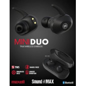 Maxell bežične slušalice TWS Mini Duo crne