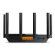 AX5400 Dual Band Wireless Gigabit Router, 1.5 GHz Tri-Core CPU, 1 GE WAN + 4 GE LAN ports, 1× USB 3.