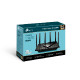 AX5400 Dual Band Wireless Gigabit Router, 1.5 GHz Tri-Core CPU, 1 GE WAN + 4 GE LAN ports, 1× USB 3.