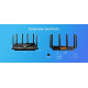 AX5400 Dual Band Wireless Gigabit Router, 1.5 GHz Tri-Core CPU, 1 GE WAN + 4 GE LAN ports, 1× USB 3.