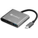 Sandberg USB-C Mini Dock HDMI USB