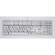 Tipkovnica Cherry KC 6000 Slim, srebrna, USB, UK SLO g.