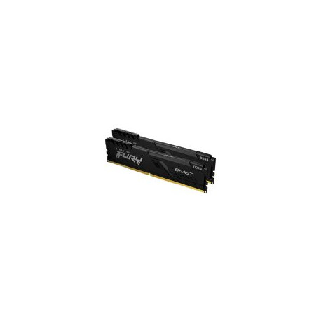 Kingston DRAM 16GB 3200MHz DDR4 CL16 DIMM (Kit of 2) FURY Beast Black EAN: 740617319903