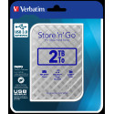 Externi hard disk Verbatim 53198 Store'n'Go 2.5" 2TB USB 3.0 Gen2 silver