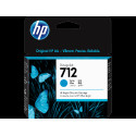 Tinta HP 3ED67A 712 cyan Design jet T630/T650/T230/T250/T650 29ml