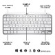 Tipkovnica Logitech MX Keys Mini, bela, SLO g.
