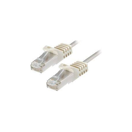 Transmedia CAT6a SFTP Patch Cable 0,5m white