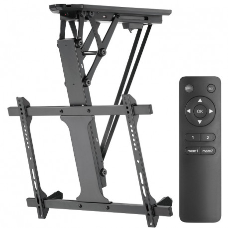 Maclean MC-880 Electric Ceiling TV Mount + Remote Control