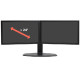 Ergotron Neo Flex Dual Monitor Lift Stand 62,2 cm (24.5") Crno