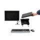 Ergotron LX Series Dual Stacking Arm 61 cm (24") Srebro