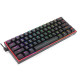 KEYBOARD - REDRAGON FIZZ PRO BLACK K616 RGB WIRELESS/WIRED MECHANICAL