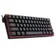 KEYBOARD - REDRAGON FIZZ PRO BLACK K616 RGB WIRELESS/WIRED MECHANICAL