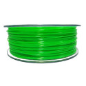 Filament for 3D, PET-G, 1.75 mm, 1 kg, green trans