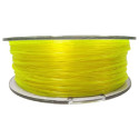 Filament for 3D, PET-G, 1.75 mm, 1 kg, yellow tran