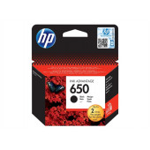 HP 650 Black Original Ink Advant. Cartr.