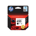 HP 650 Black Original Ink Advant. Cartr.