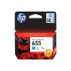 HP 655 ink cartridge cyan 600p