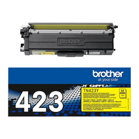 BROTHER TN423Y Toner Cartridge Yellow HC