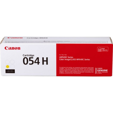 Canon toner CRG-054HY, žuti