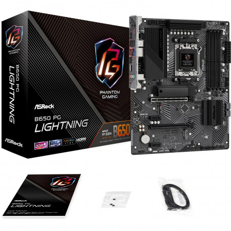 ASROCK B650 PG LIGHTNING ATX MB AM5