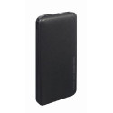 Gembird 10000 mAh power bank, black