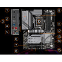 GIGABYTE Main Board Desktop B760 GAMING X DDR4