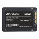 SSD Verbatim 512GB Vi550 Sata III 2.5” r560/w535Mbs 49352