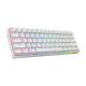 KEYBOARD - REDRAGON DRACONIC K530RGB PRO BT/WIRED MECHANICAL WHITE BROWN SWITCH