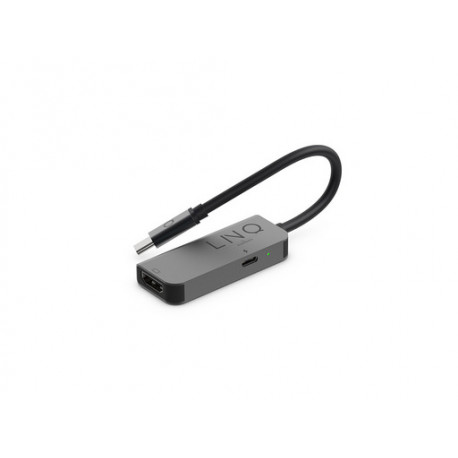 Priključna postaja LINQ 2 in 1, USB-C, HDMI 4K 60Hz, USB-C PD 100W, LQ47999