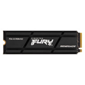 KINGSTON FURY Renegade 1TB SSD with Heatsink, M.2 2280, PCIe 4.0 NVMe, Read/Write 7300/6000MB/s, Ran