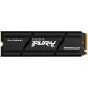 KINGSTON FURY Renegade 2TB SSD with Heatsink, M.2 2280, PCIe 4.0 NVMe, Read/Write 7300/7000MB/s, Ran